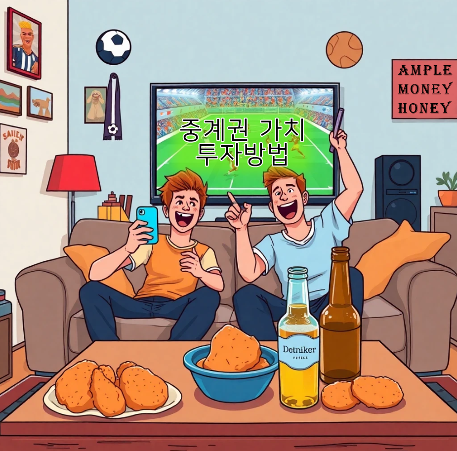 스포츠 중계권의 가치 관련 이미지