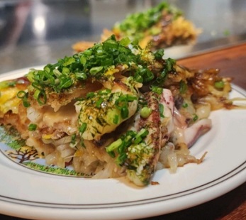 히로시마식-오코노미야키