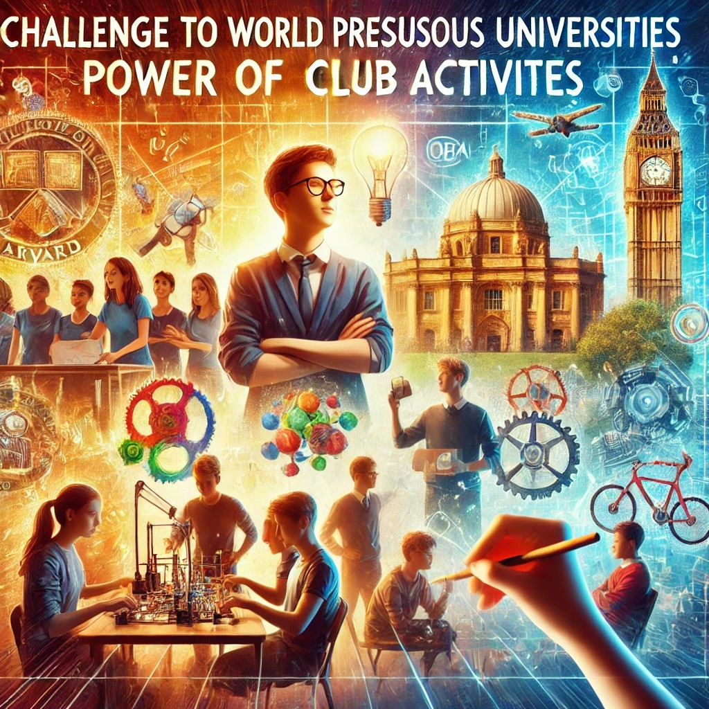 세계 명문대 도전, 동아리 활동의 힘