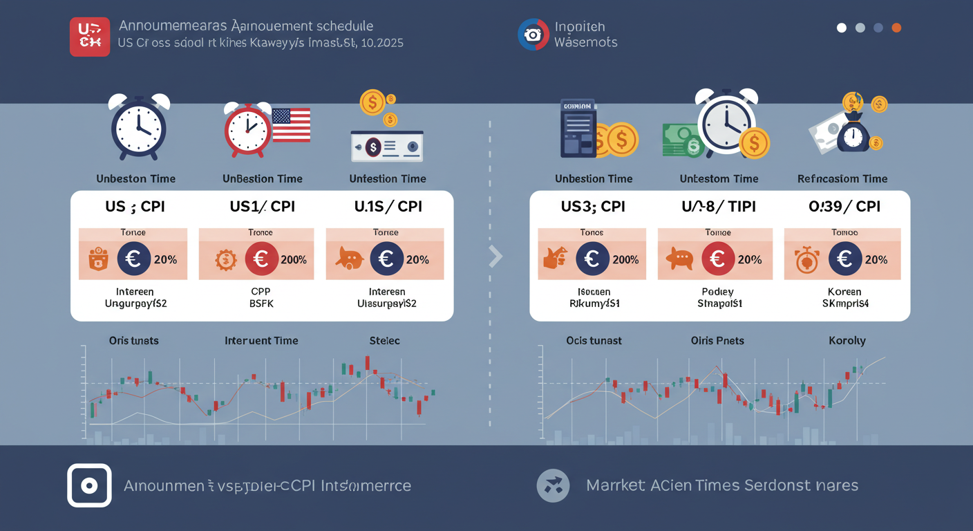 미국 CPI 발표 시간 ❘ 한국 시간 기준 언제 확인해야 할까?