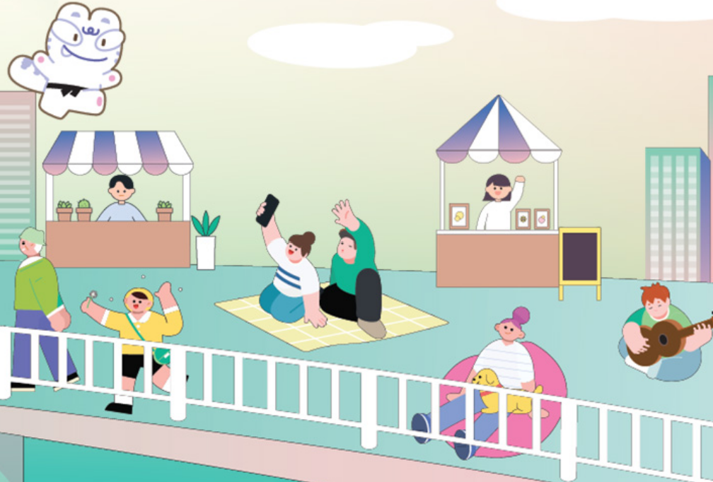 차 없는 잠수교 뚜벅뚜벅축제