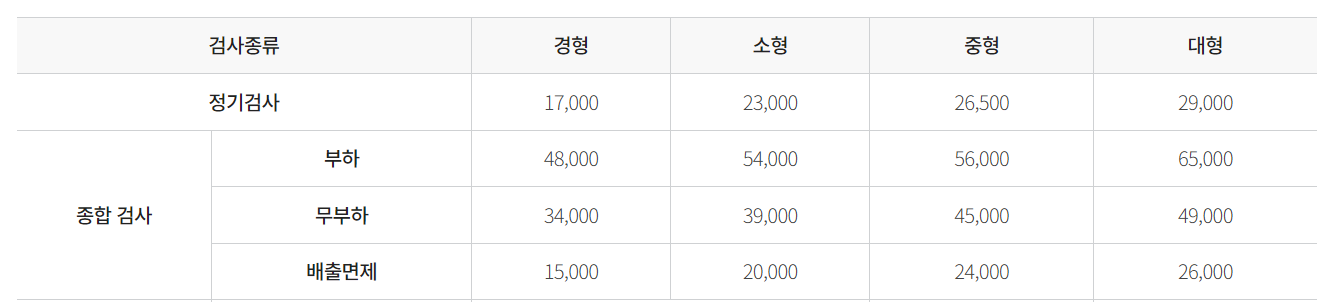 자동차 종합검사 완벽 정리 (정기검사와 차이점)