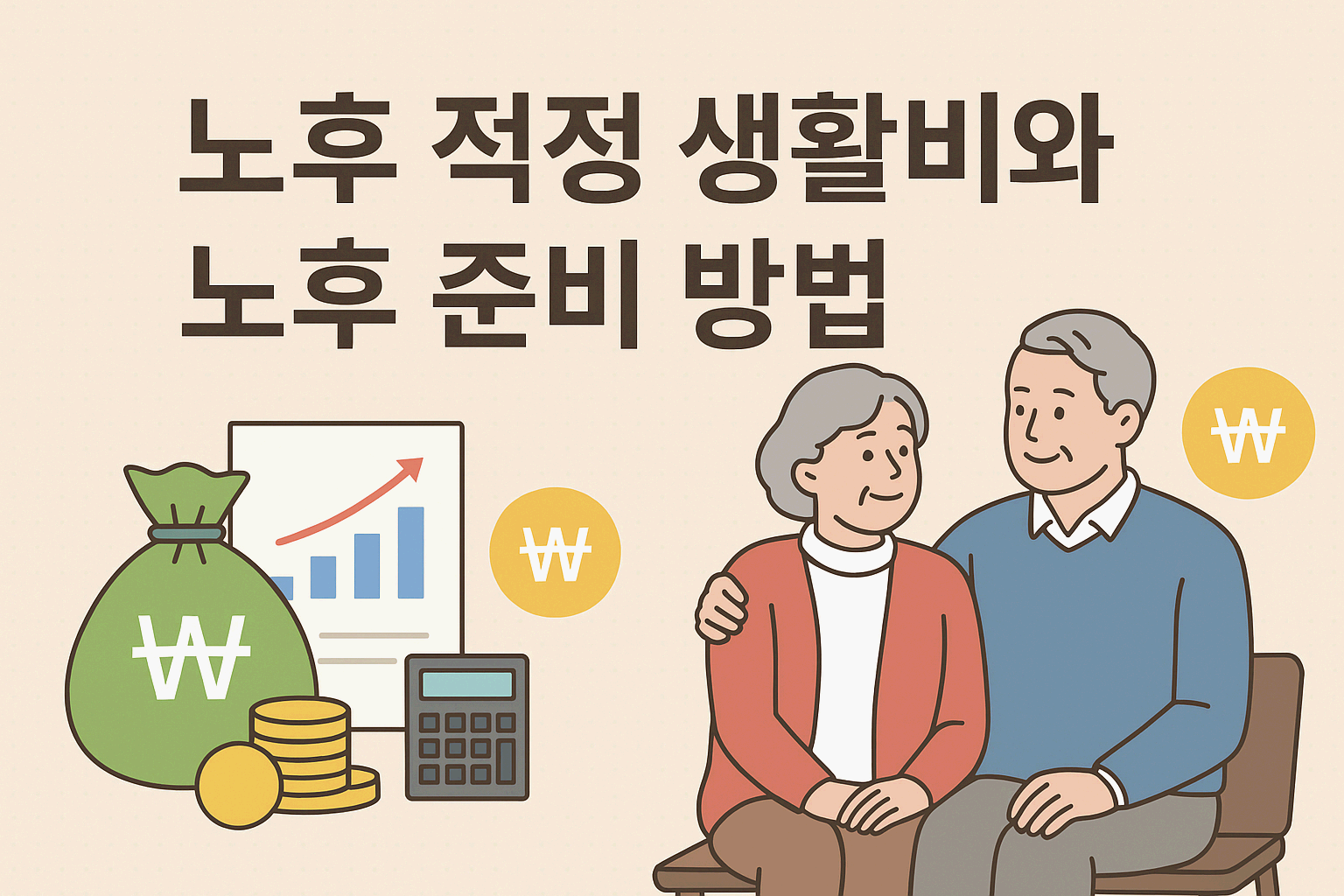 노후 생활비와 준비 어떻게 해야할까?