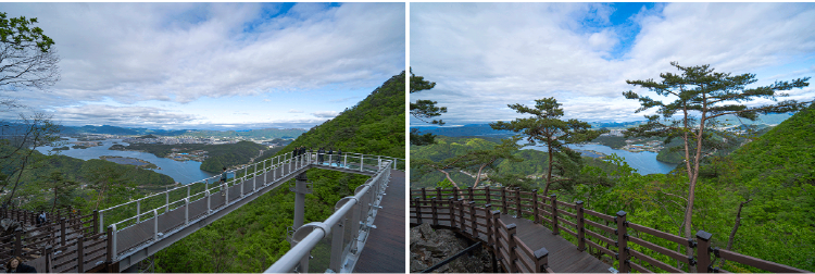 삼악산 케이블카 산책길