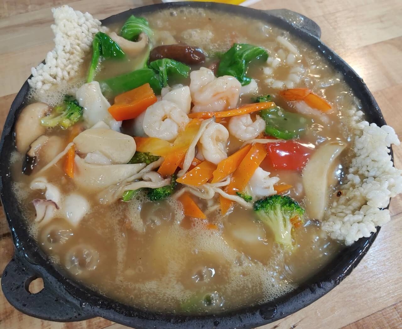 오늘N 2529회 격파 중식로드 부산 구포동 황제 갈비전복짬뽕과 인절미 가지튀김 맛집 상화 구포짬뽕