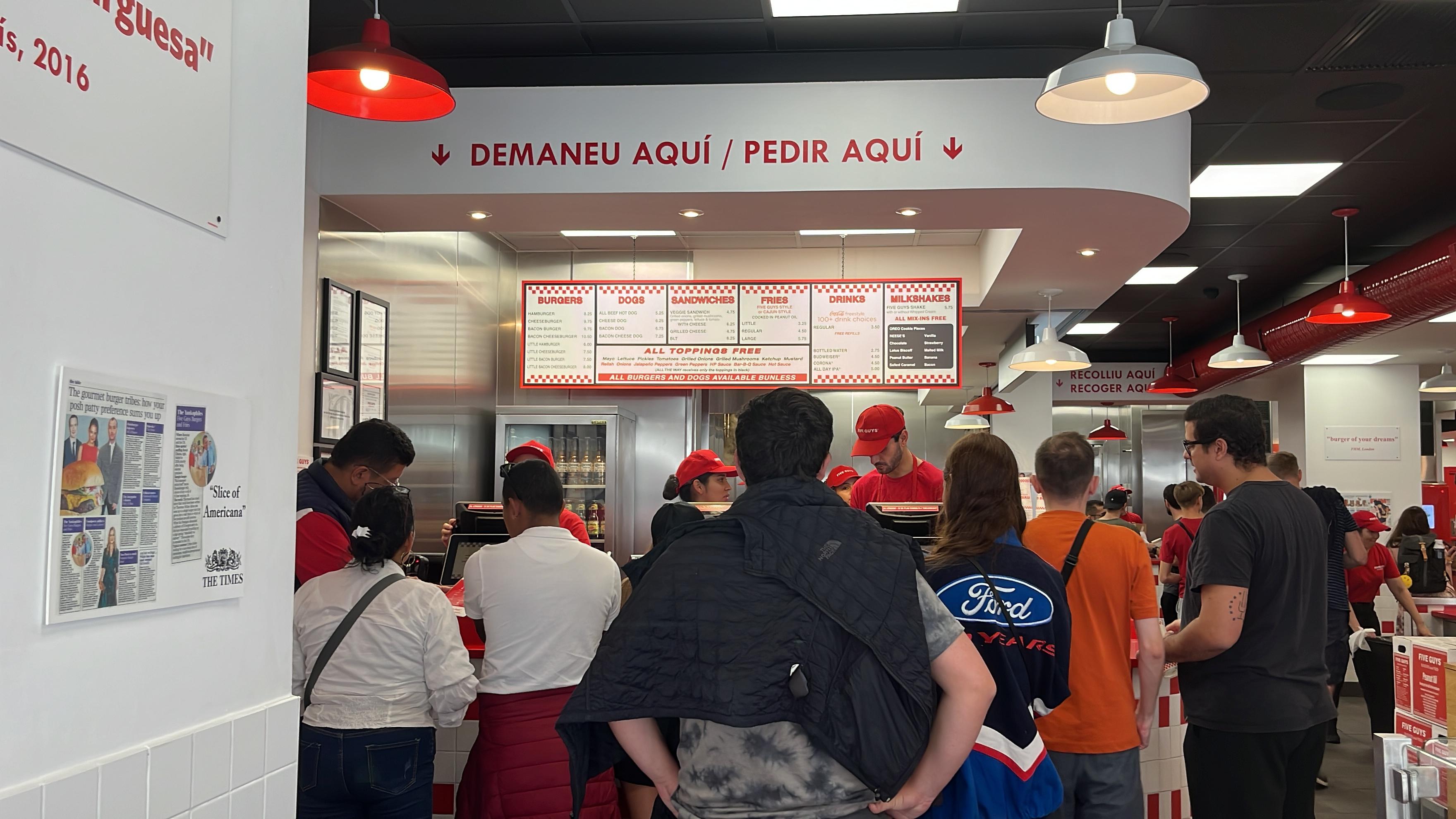 파이브가이즈 FIVE GUYS