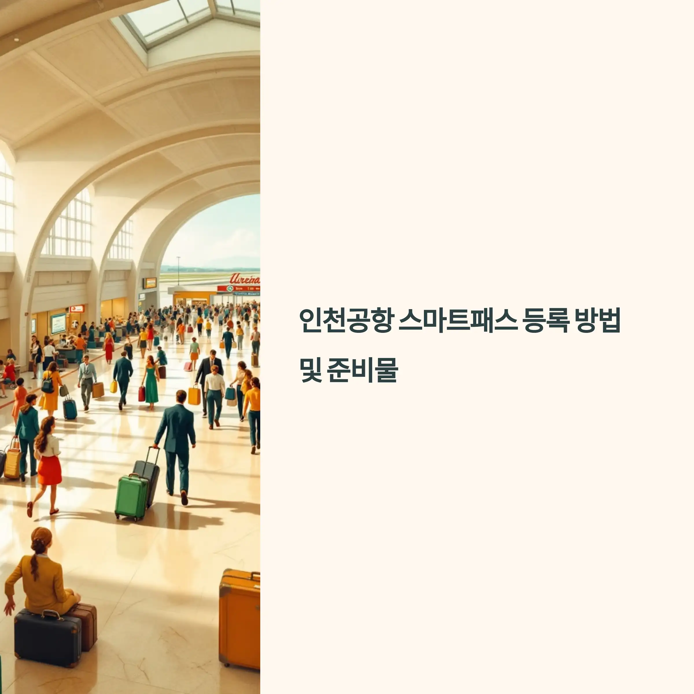 인천공항 스마트패스 어플 설치