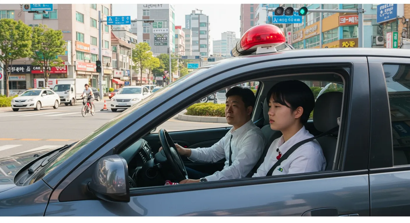 도로주행 시험 및 면허증 발급
