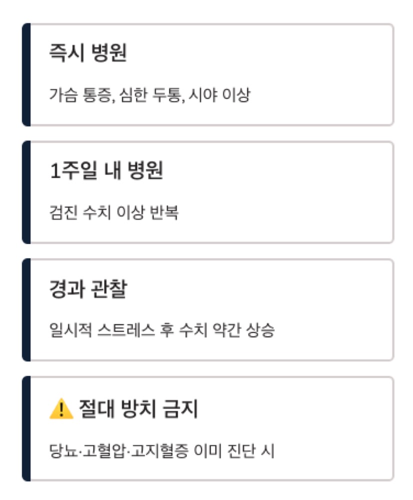 대사 증후군 지켜봐도 될 때