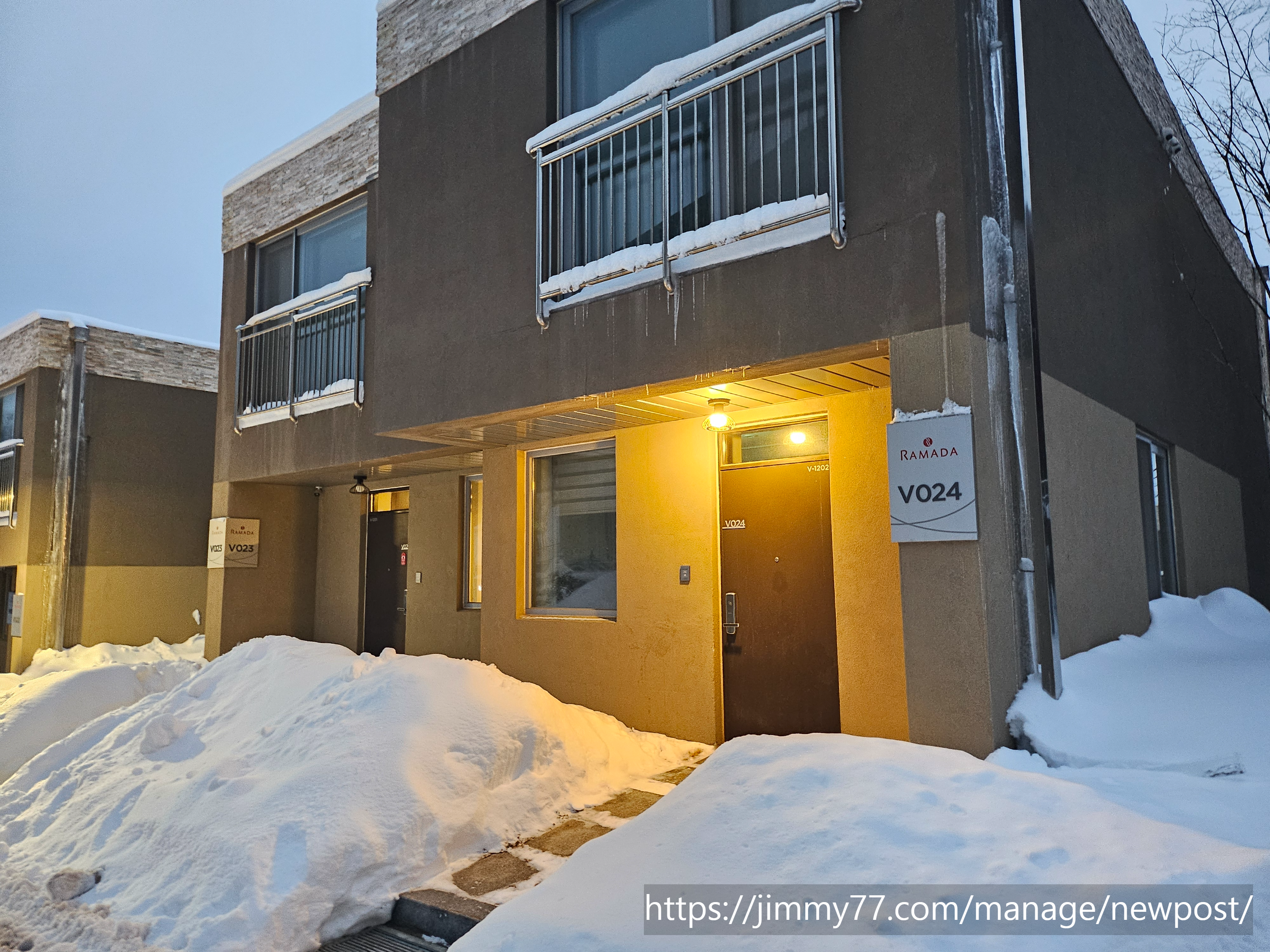 라마다호텔 빌라콘도외관