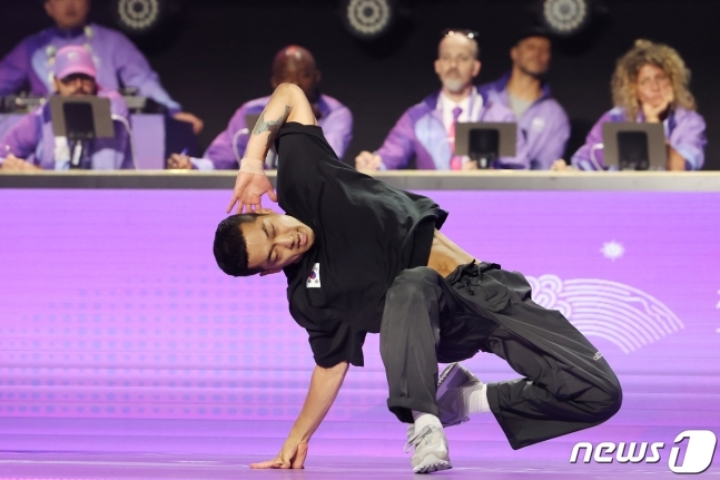 브레이크댄스 김홍렬 선수