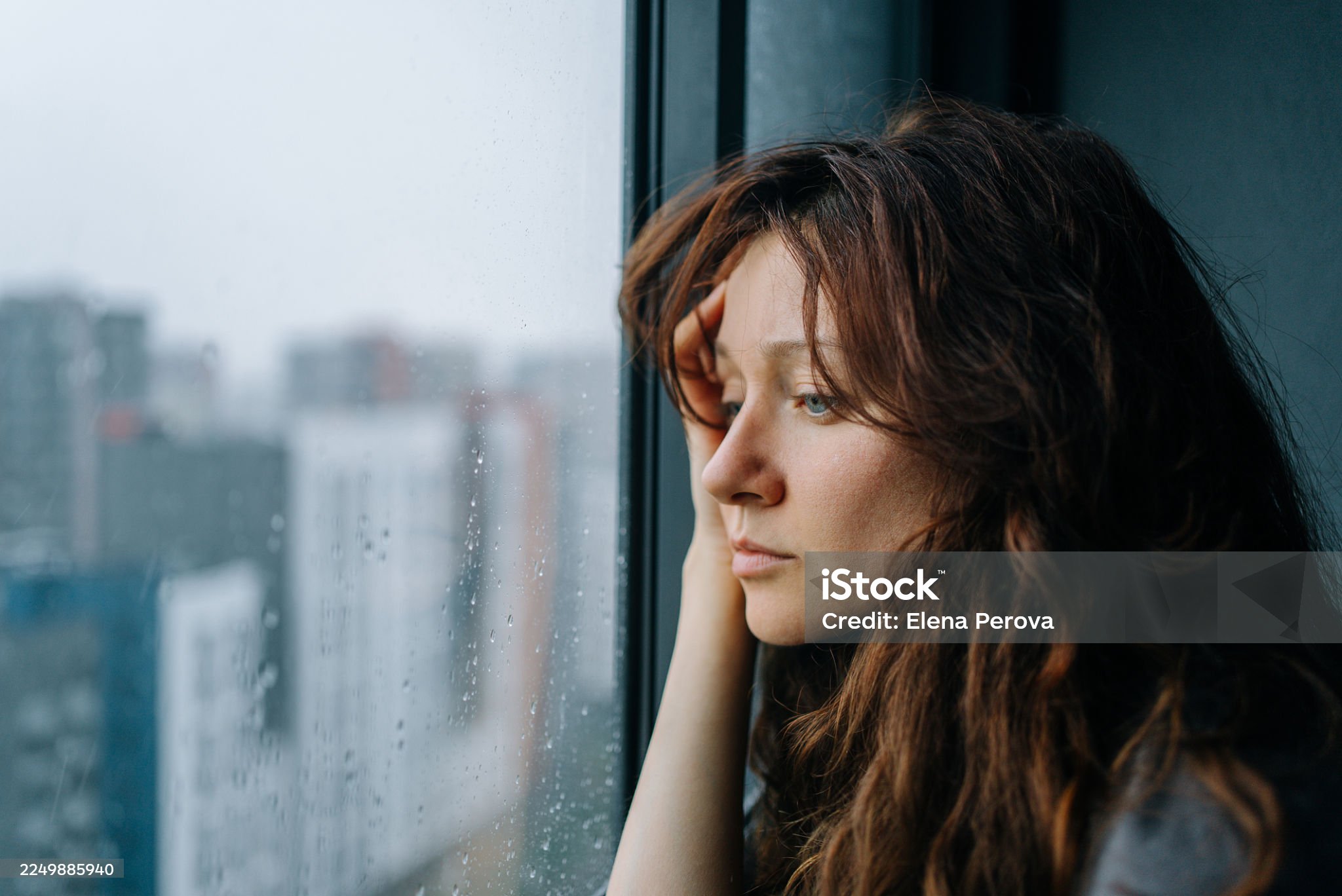 우울해보이는 여성