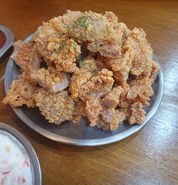 돼지갈비후라이드