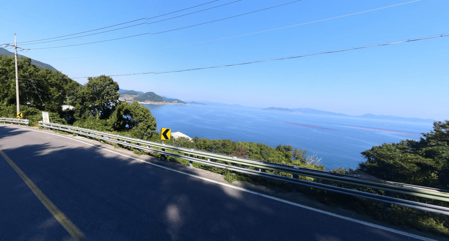 물미해안도로 이미지