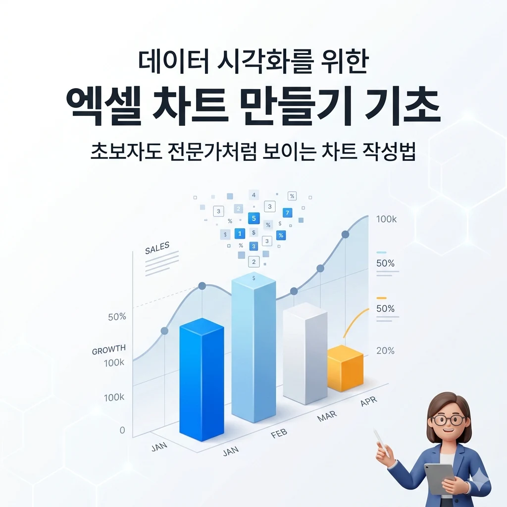 데이터 시각화를 위한 엑셀 차트 만들기 기초 초보자도 전문가처럼 보이는 차트 작성법