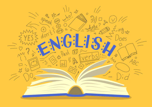 책이 있고 영어가 있다. english&#44; book