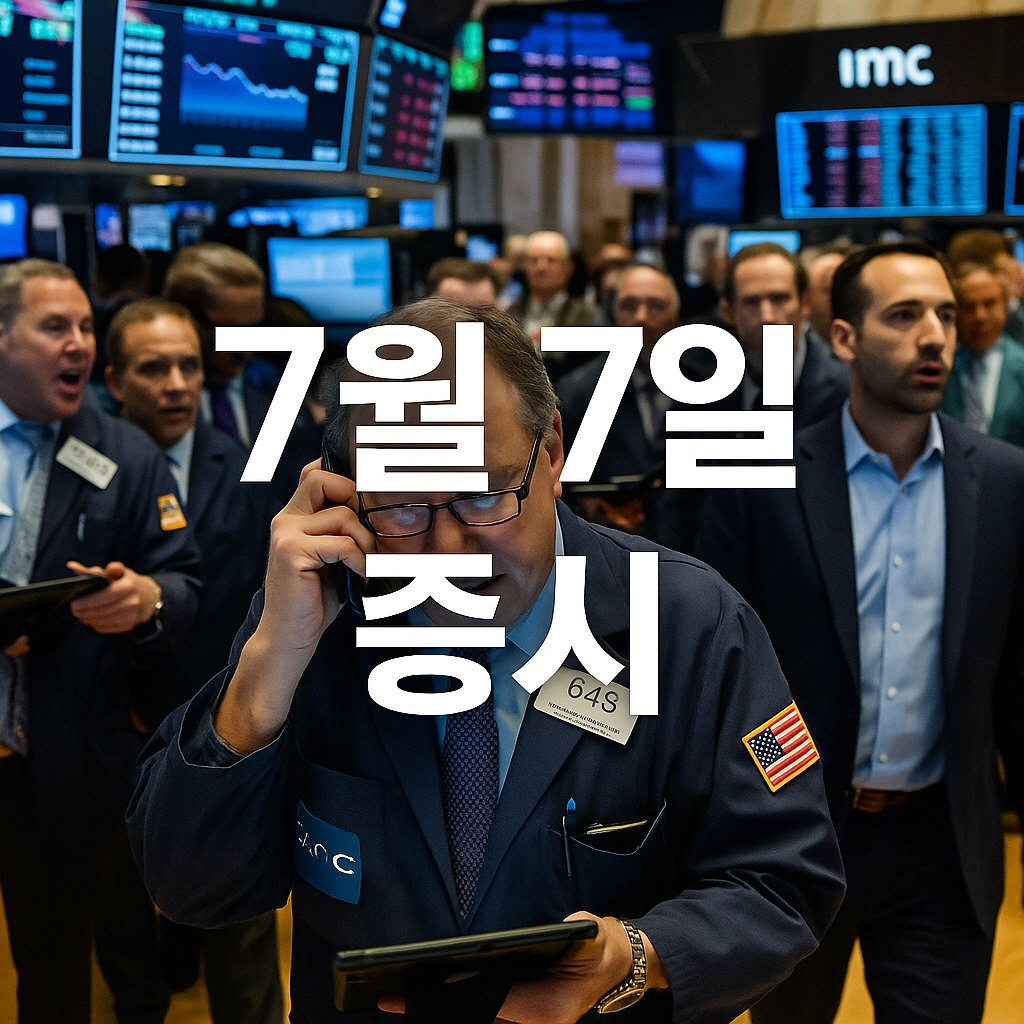 2025년 7월 7일 증시