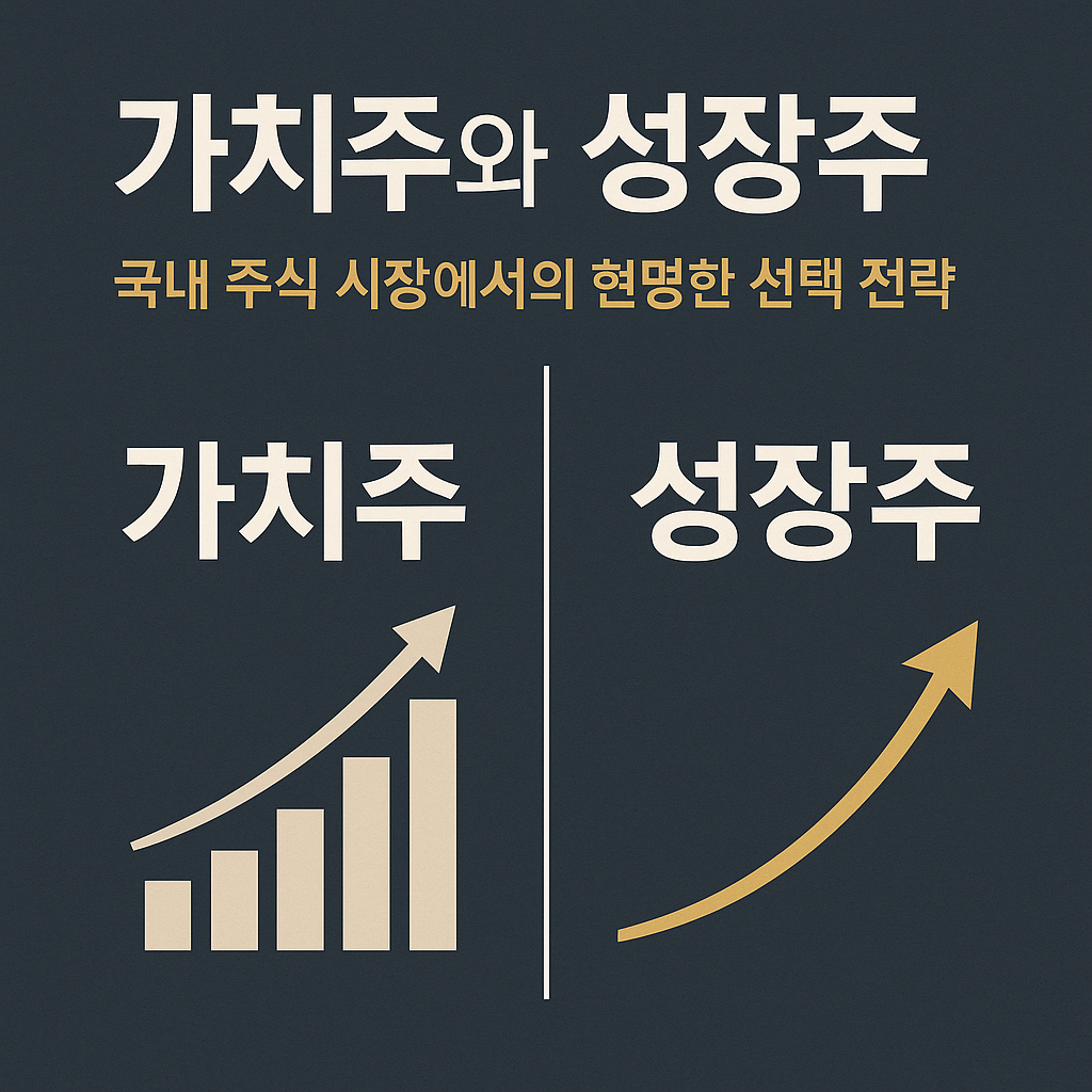 가치주와 성장주, 국내 주식 시장에서의 현명한 선택 전략