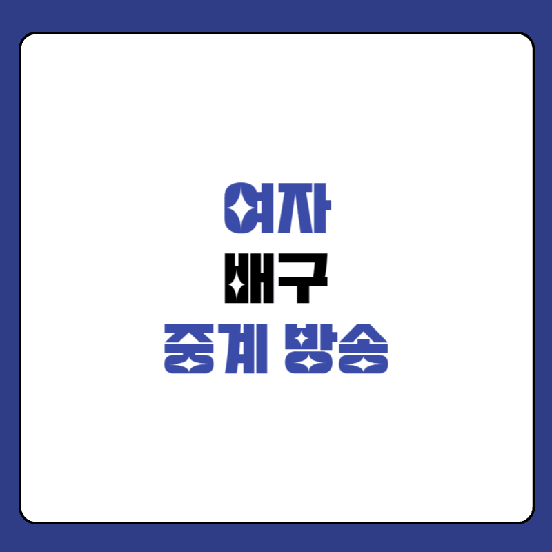 여자배구-중계방송-보기-대표-사진