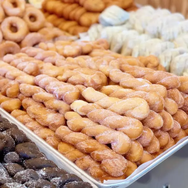 광명사거리역 광명시장 인절미호떡 찹쌀 꽈배기 호떡 맛집 추천