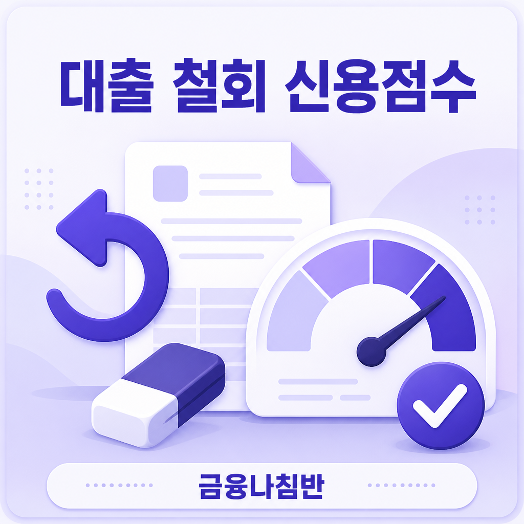 대출 철회 신용점수