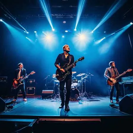 화려한 무대 연출