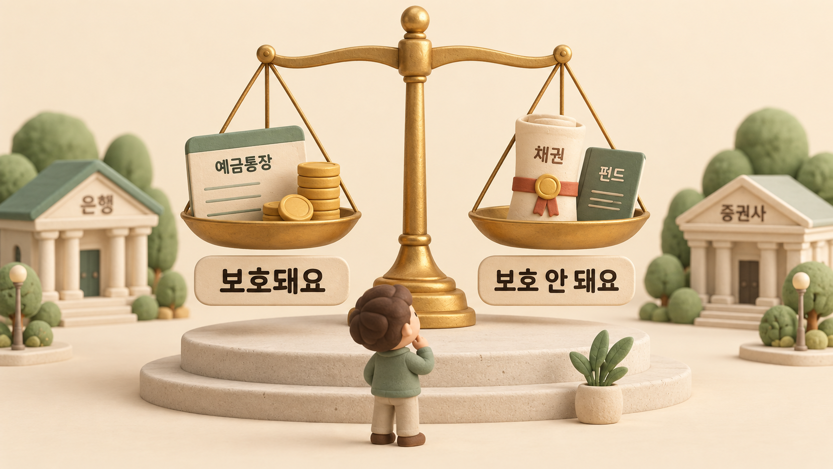 예금자보호 대조 쌍