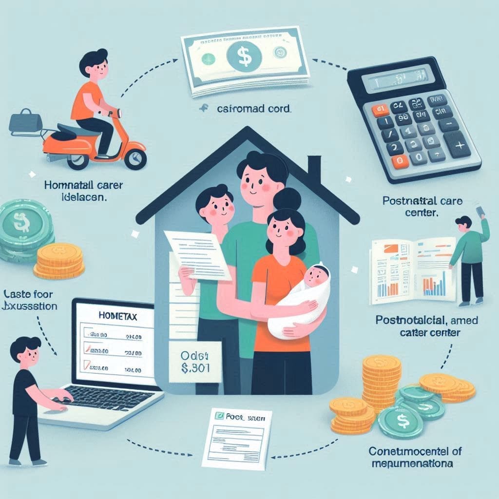 산후조리원 비용 환급 및 경정청구 방법