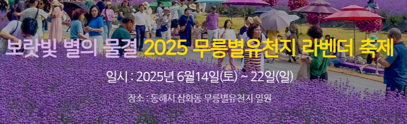 라벤더 축제