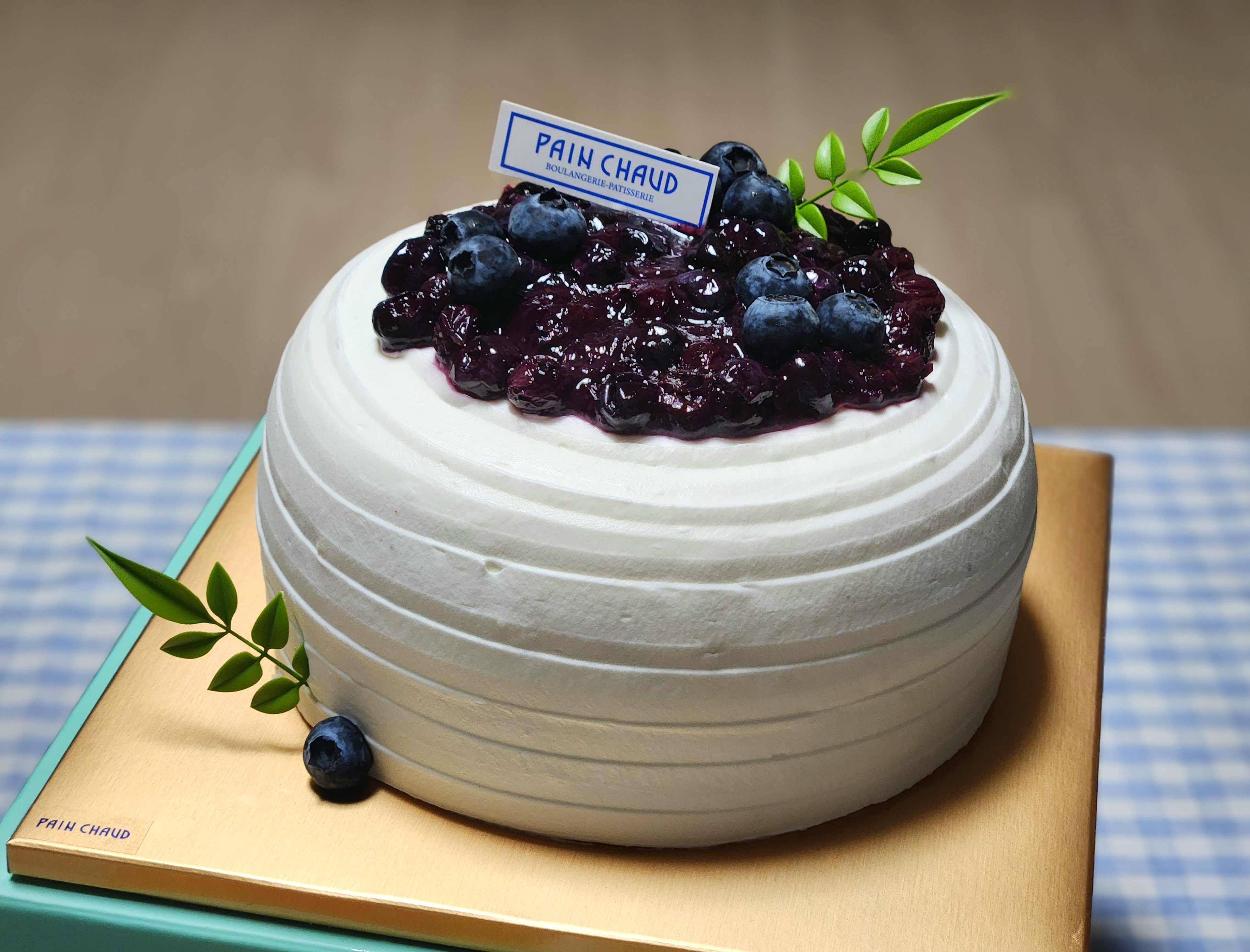 팡쇼과자점 블루베리 생크림 케이크 종류 후기