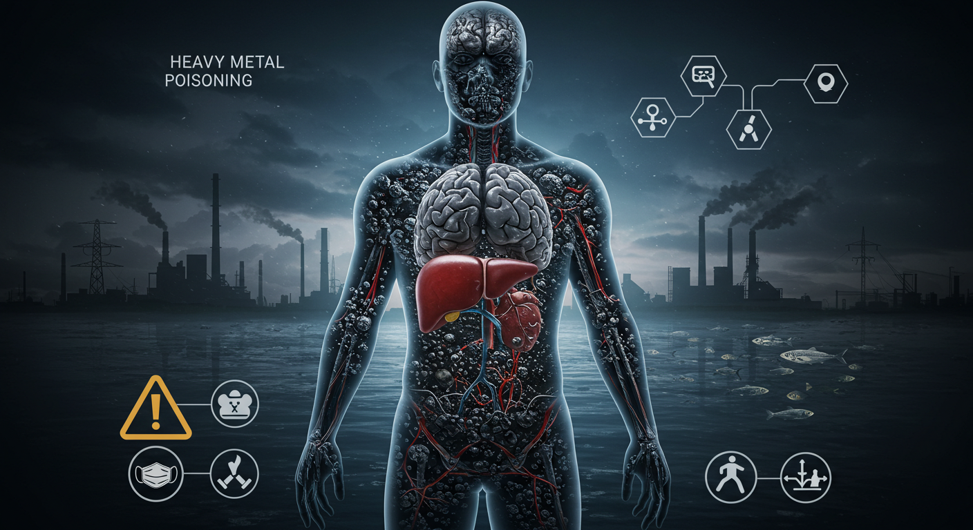 중금속 중독에 관한 사진