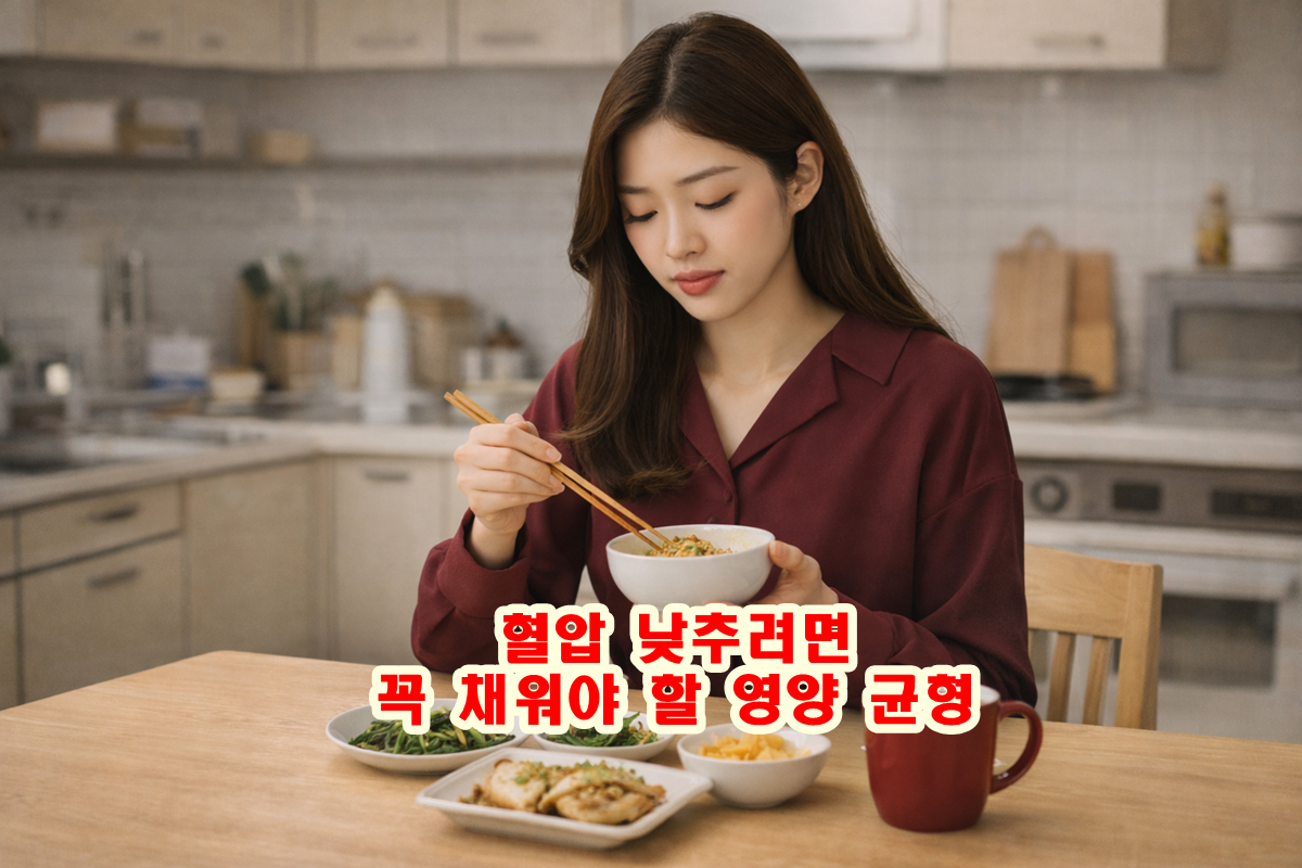 저염식만으로 부족할 때 꼭 챙겨야 할 영양 균형