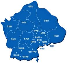 김해 지역도