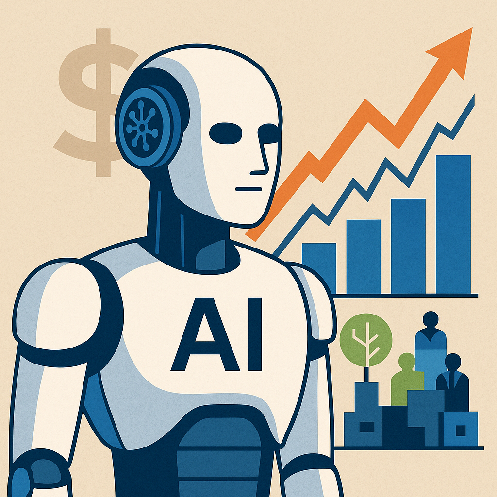 인공지능(AI) 기술 발전이 경제 구조와 산업에 미치는 영향