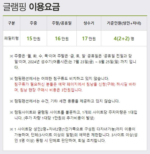 경기도 캠핑장 추천