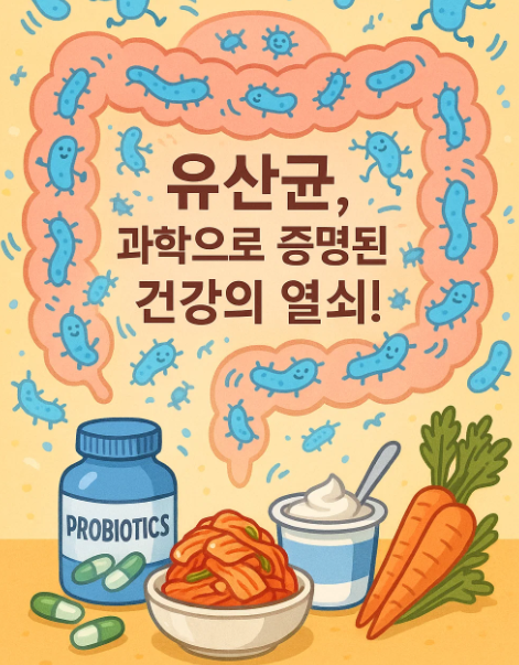 유산균의 과학적 효능과 선택 기준