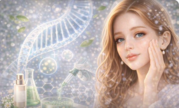 피부 장수(Skin Longevity)와 바이오 기술 이미지