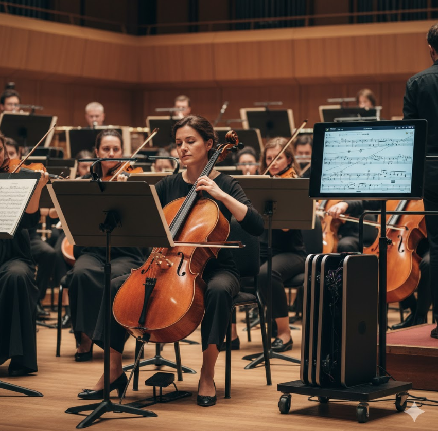 보면대 관련 그림