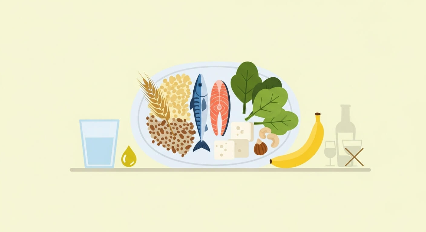 식단 루틴: 스트레스를 줄이는 먹거리의 힘