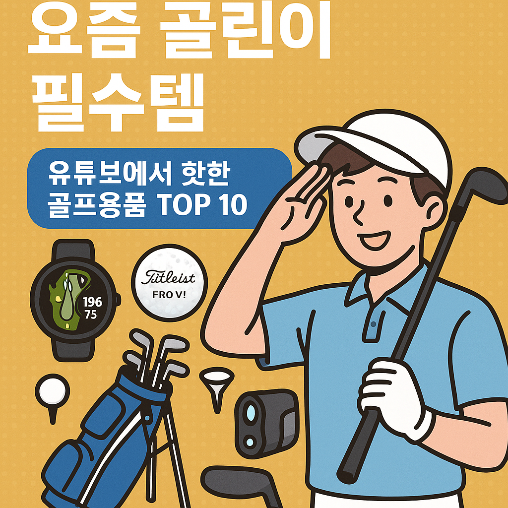 초보 골퍼 필수템