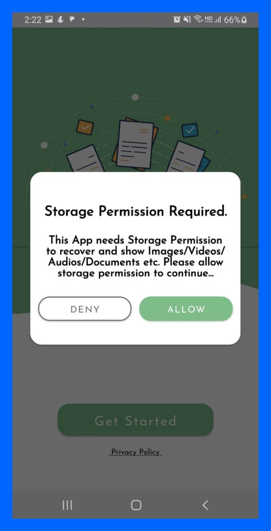 스마트폰 사진복구