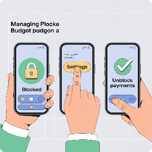 알뜰폰 소액결제 차단·해제방법 이미지