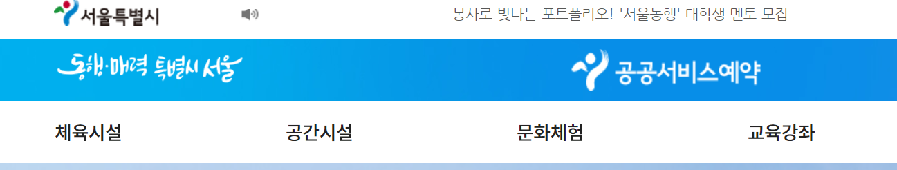 서울특별시 공공서비스