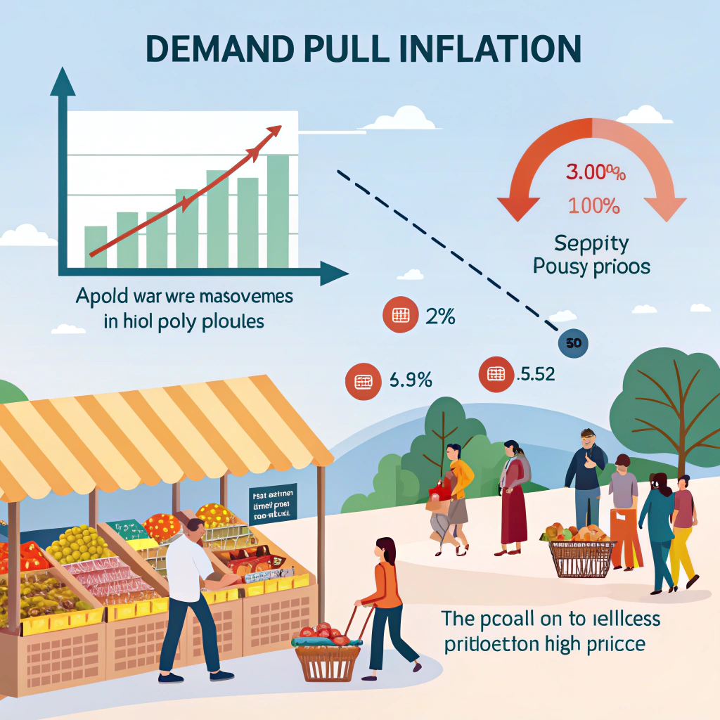수요견인 인플레이션 설명 이미지