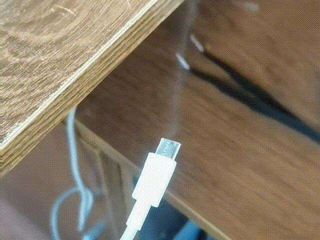 스마트폰 충전선