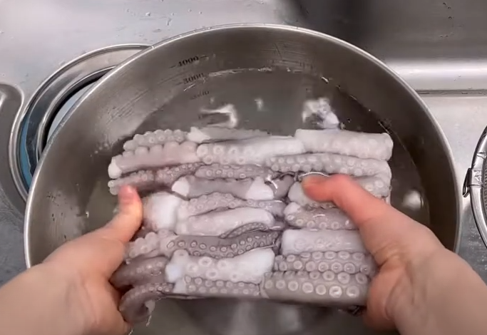 낙지-해동하는방법