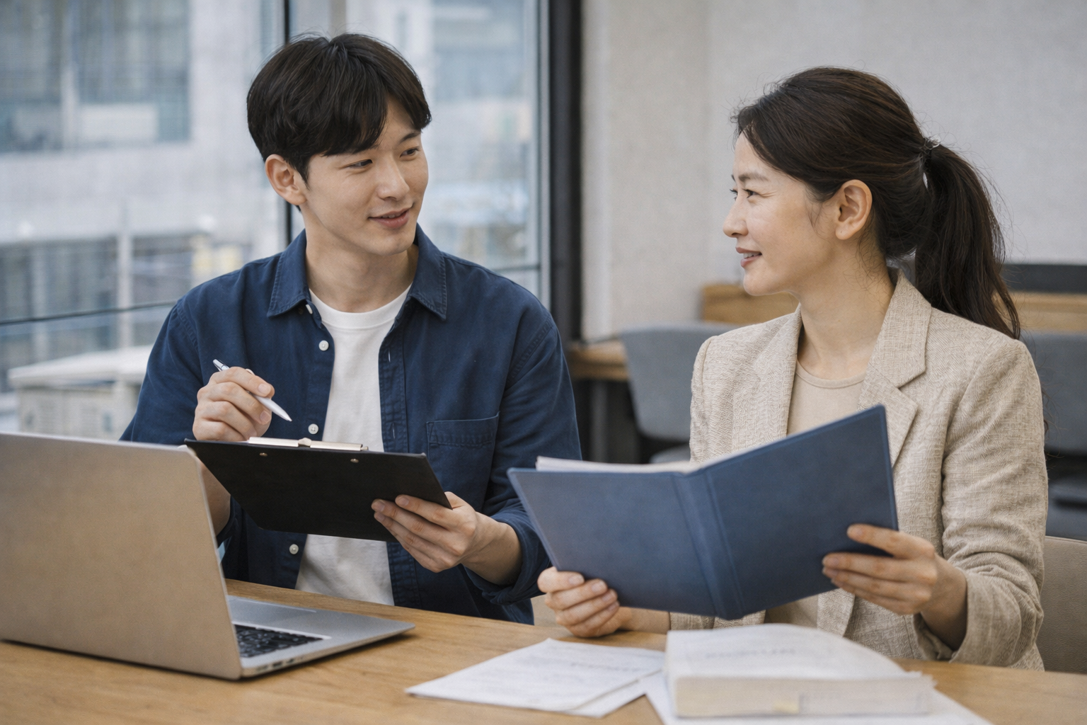 취업지원상담, 협업, 상담