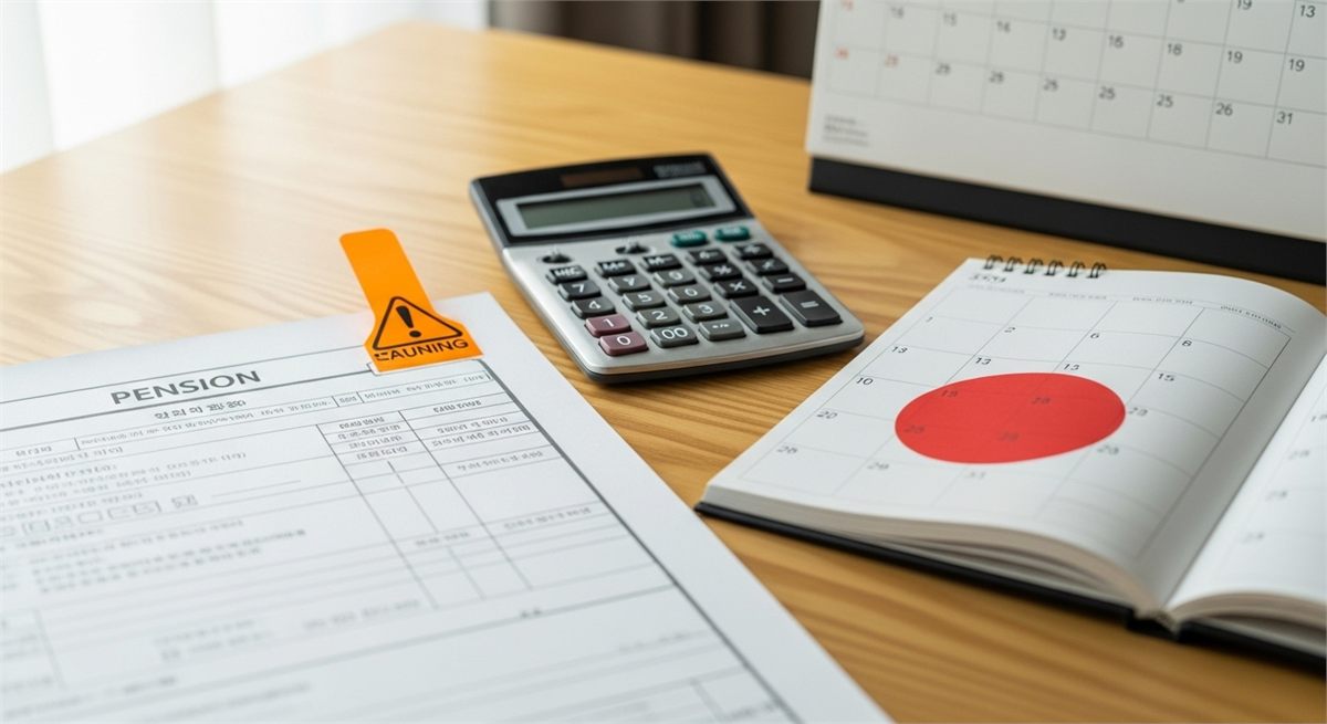 청구기한 알림을 준비한 생활형 장면