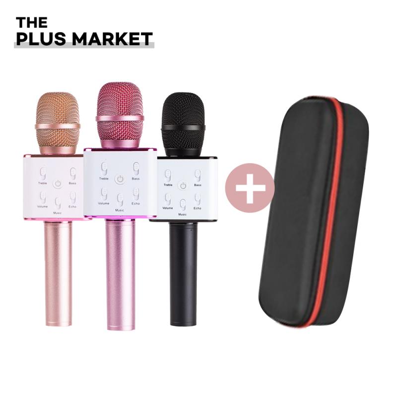 블루투스마이크 휴대용 노래방 마이크 무선 가정용 미러볼