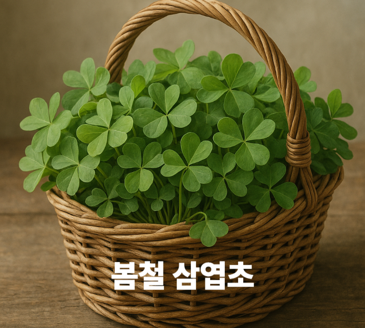 변비완화 피부트러블완화 비타민C풍부 봄철 삼엽초 효능 영양성분